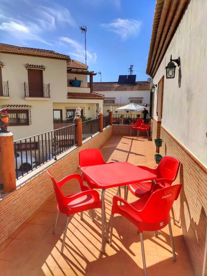 Villa Casa amplia con terraza en La Viñuela Exterior foto